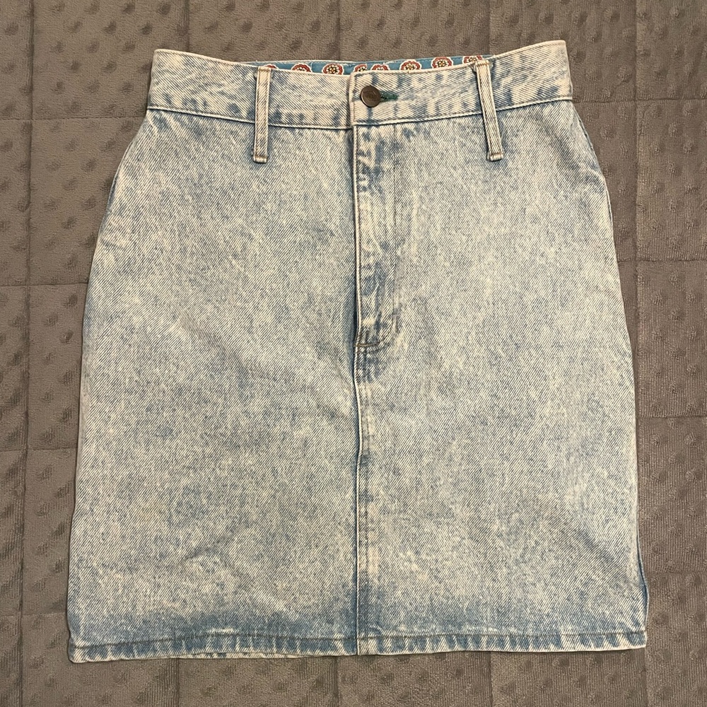 Vintage BONGO jean skirt